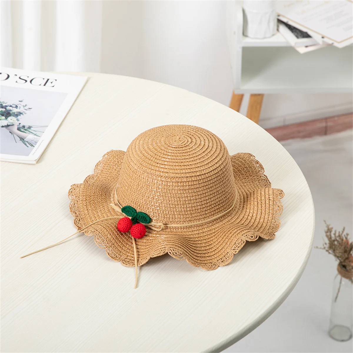 Summer Baby Flower Breathable Hat Straw Hat With Handbag Bags Kids Boy Girls Sun Visor UV protection panama gorras straw hat baby sun hat outdoor sun hat