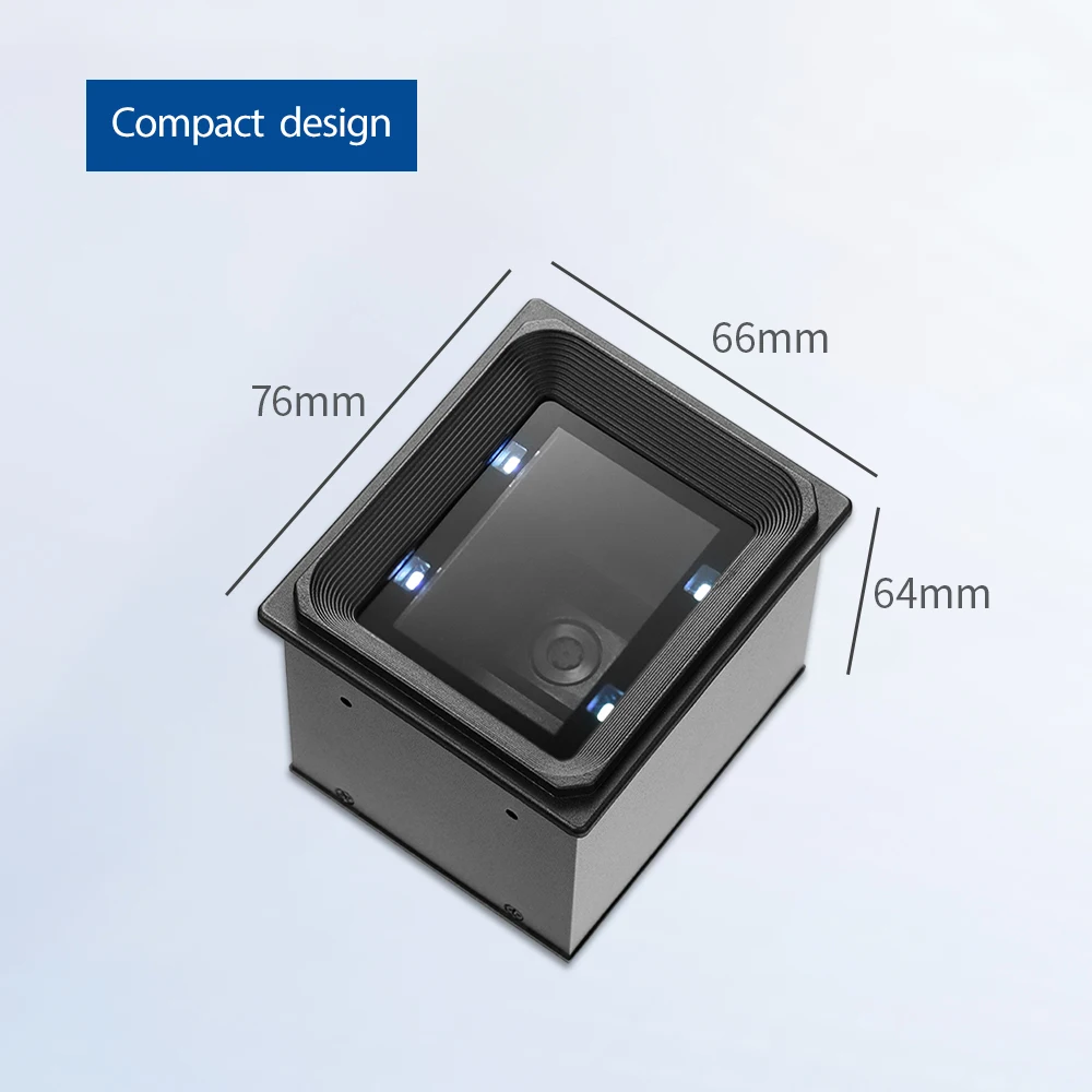 Wiegand 2D 1D QR Barcode Scanner Module For Access Control Kiosk