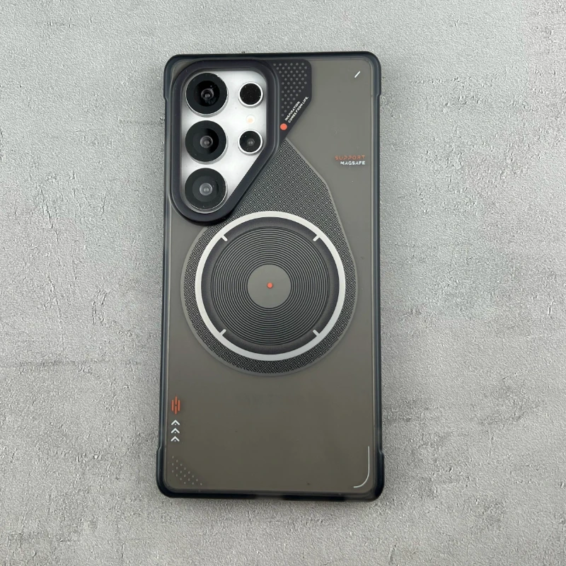 Matte Translucent Magnetic Shockproof Protective Case Cover