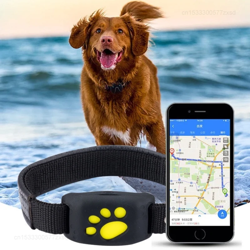 1PC Dogs Cats GPS Tracking Pet GPS Tracker Collar Anti-Lost Device Real Time Tracking Locator Pet Collars for Universal Dogs