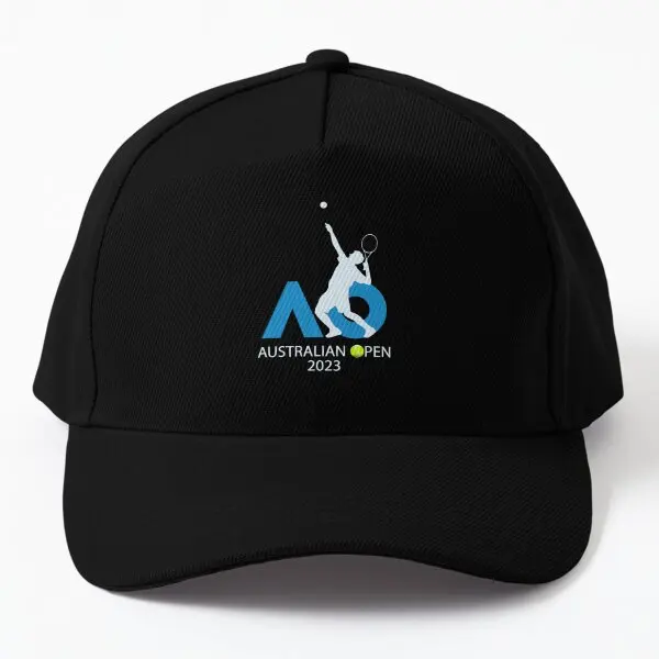 

2023 Tennis Australian Open Fever Baseball Cap Hat Fish Black Women Printed Snapback Outdoor Solid Color Summer Sun Boys