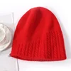 100% Wool Beanies Hat For Women Winter 2023 Solid Warm Soft Luxury Wool Bonnets Fashion y2k Knitted Skullies Street Cute Cap 4
