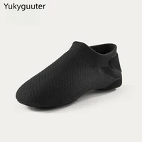 Women Dance Shoes Breathable Ballet Jazz Dance Shoes Soft Sole Professional Sneakers Ballroom Practice Salsa Flat Dance Shoes 2