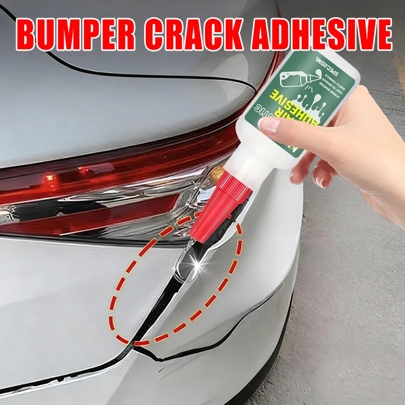 Automotive Plastic Adhesive - Car Bumper Repair, Strong Bond, Flexible, Easy to Apply, Weatherproof, Quick-Drying, 20ml - 5