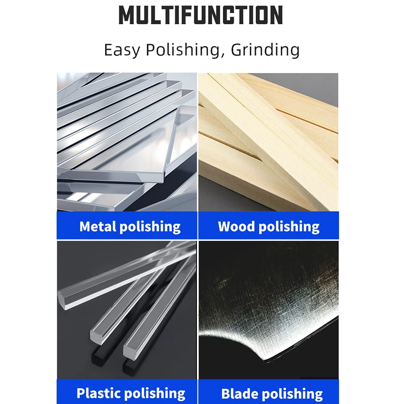 TUNGFULL Mini Belt Grinding Machine Tool Sharpening Machine Sanding Grinding Electric Sander Home DIY Polisher Machine 3