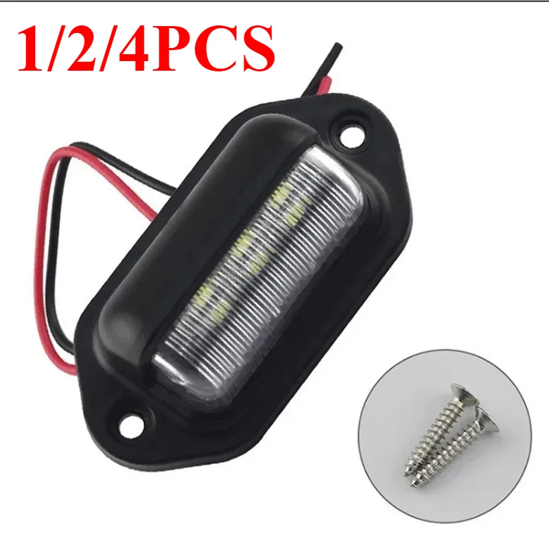 รูปสินค้า ไฟส่องป้ายทะเบียนรถยนต์ LED 6 ดวง สำหรับรถ SUV รถบรรทุก รถตู้