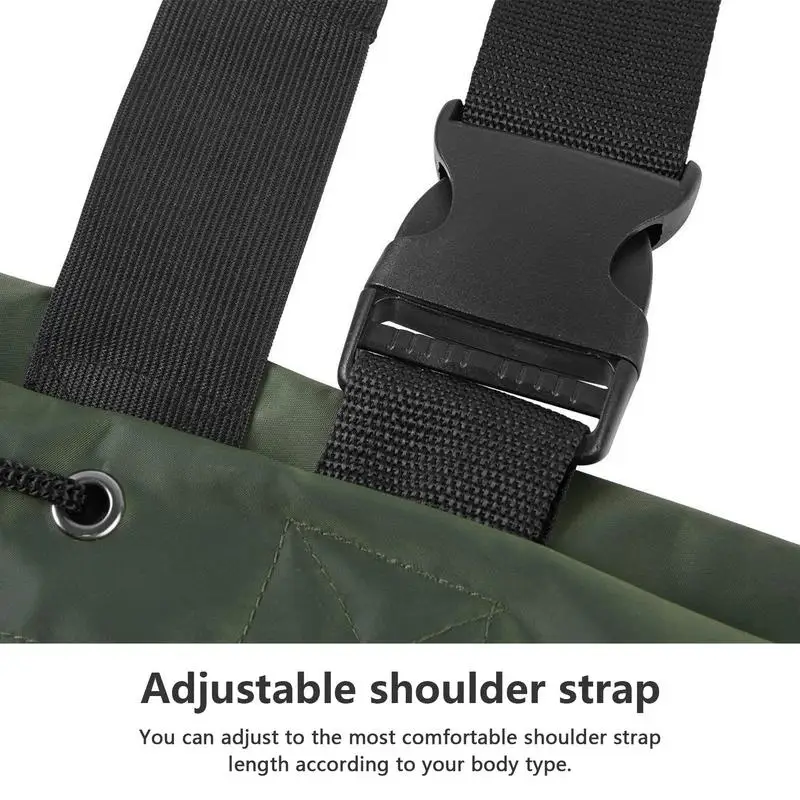Waterproof Fishing Jumpsuit Nylon One-piece Trousers Fishing Waders Hunting Suit With Boots fly fishing clothes Overalls