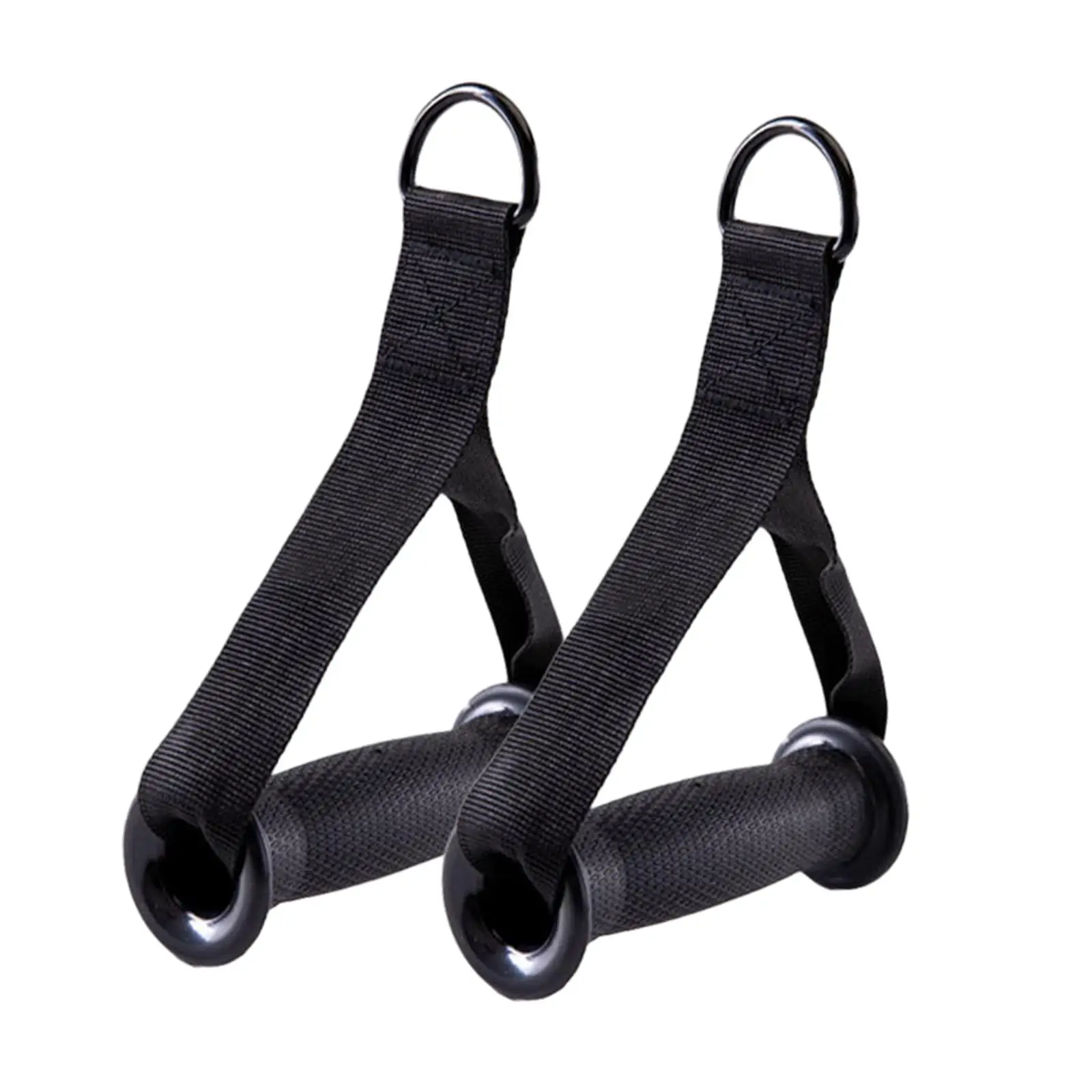 

Cable Machine Handles Resistance Band Handles Grips for Fitness Equipment Working Out Pilates Weight Lifting Pulley System