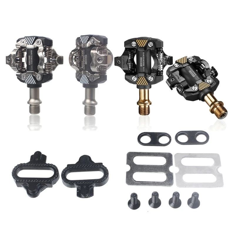 

Self-Locking Cycling Pedals, Self-locking Pedals High Strength Easy Installation