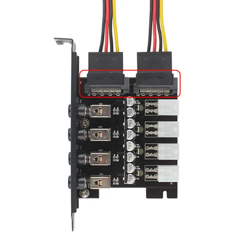 PH3 ����ũž PC �ϵ� ��ũ ����̺� ���� ��Ʈ�ѷ� 4 ��Ʈ HDD ���� ���� ����ġ SATA ���� Ȯ�� ī�� ���� ���̺�