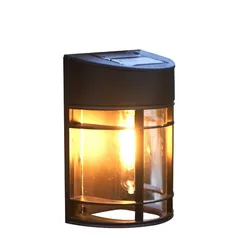 Solar - Powered Outdoor Smart Sensor Light - Waterproof Garden, Courtyard, and Balcony Decor Lamp - Warm White (1pcs lamp)