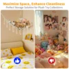 Stuffed Animals Storage Hammock Large Capacity Net Macrame Boho Home Kids Bedroom Decoration Corner Hanging Toy Organizer Nets 4