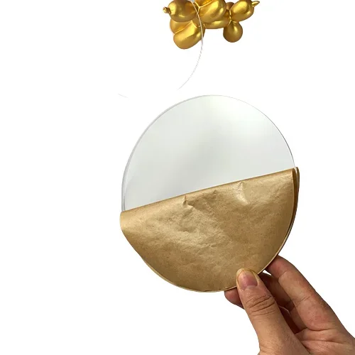 Transparent Acrylic Plate 1Pcs Plexiglass Disc Glass Partition Processing and Customization Thickness = 2/3/4/5/6mm plastic acrylic sheet