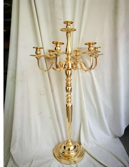 10pcs)Gold Metal Flower Vase Stand Tall Wedding Decoration Table Centerpiece Floral Riser Rack Display Pedestal Party Decor
