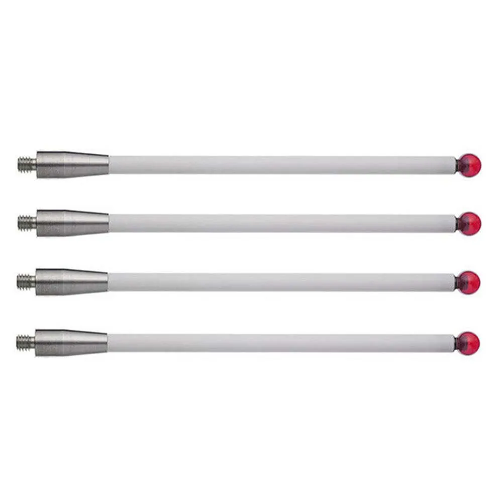 

4pcs A-5000-3712 CMM Touch Probe Ceramic Stem Probe Stylus M4 For Fine Silicon Carbide Surfaces Electrical Discharge Machining