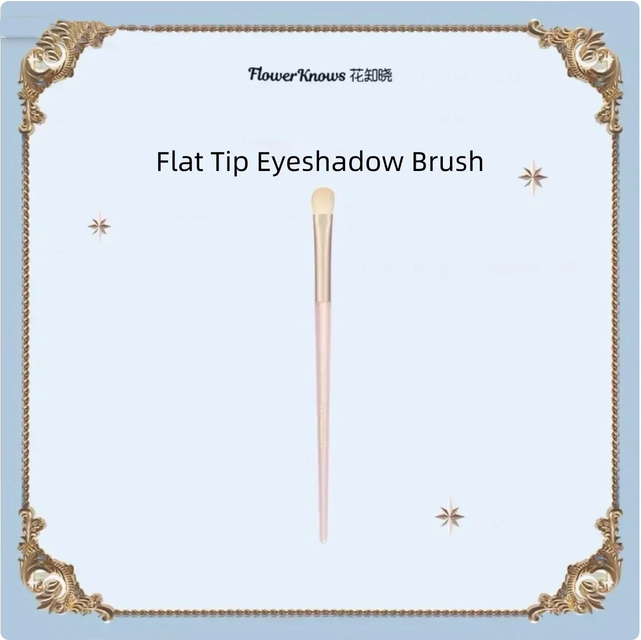 Flower Knows Midsummer Fairytales Makeup Brushes for Eye and Face,Blending Vegan Brush for Foundation Eyeshadow