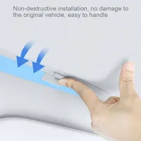 For BYD SEAL ATTO 4 2022-2025 Upgrade Nano Ice Cloth Buckle Sun Shades Roof Sunshade Sunscreen Heat Insulation Sunroof Accessory 5