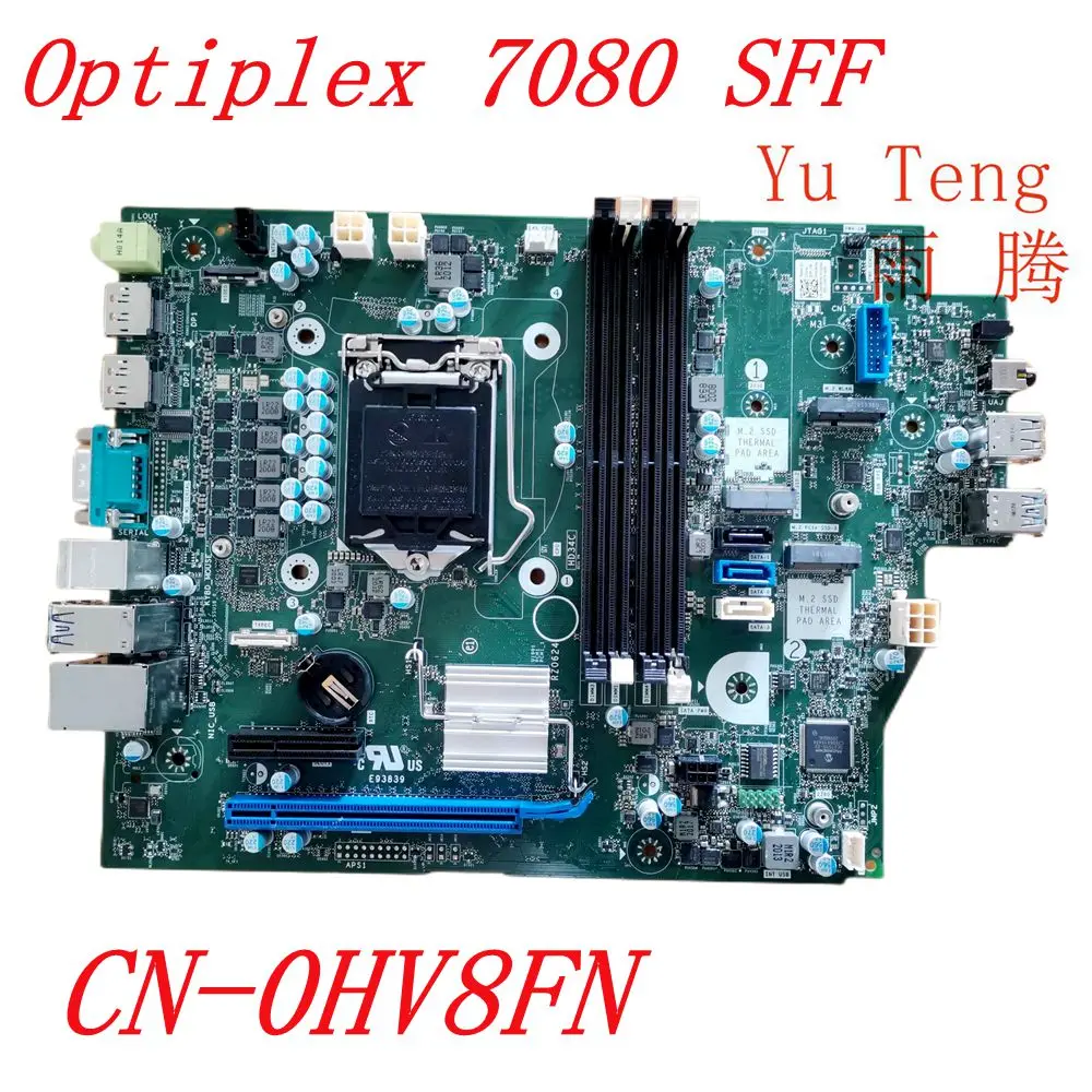 

For DELL Optiplex 7080 SFF desktop main board HV8FN 0HV8FN CN-0HV8FN DDR4 LGA 1151 main board 100% test ok shipment