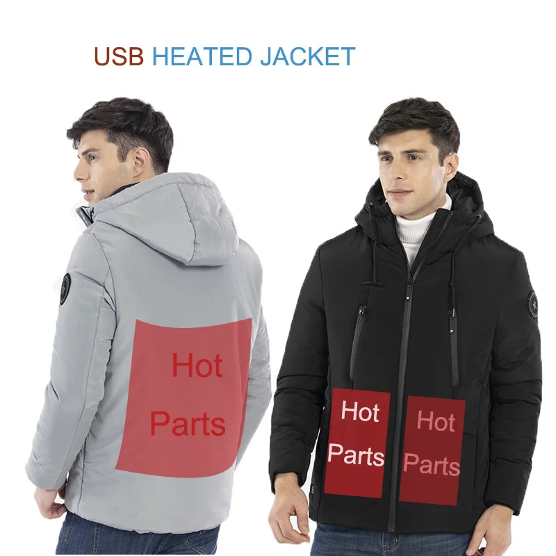 

Couples Usb Charging Sale Warm Coat Men's Heating Jacket Windproof Winter Camping Hiking Heated Jacket Intelligent Thermal Vest