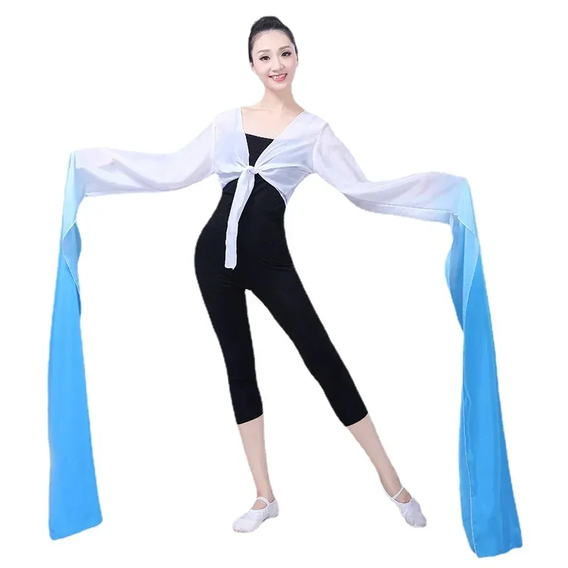 Multicolor Hanfu Water Sleeves In Classical Peking Opera Tibetan for Adult Children To Practice Dance Performing Yangko Clothes