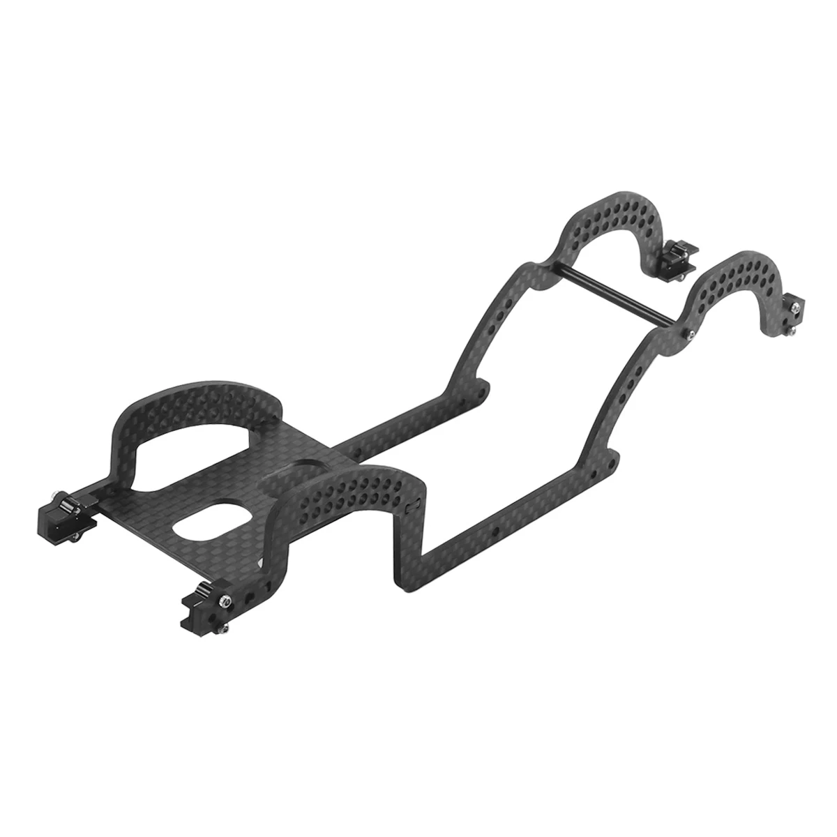 LCX Racing – Kit De Protection Pour Châssis Traxxas TRX4 – Plaques De Protection En Acier Inoxydable – Diff Cover, Skid Plate, Protection D’essieu – 1/10 RC Crawler