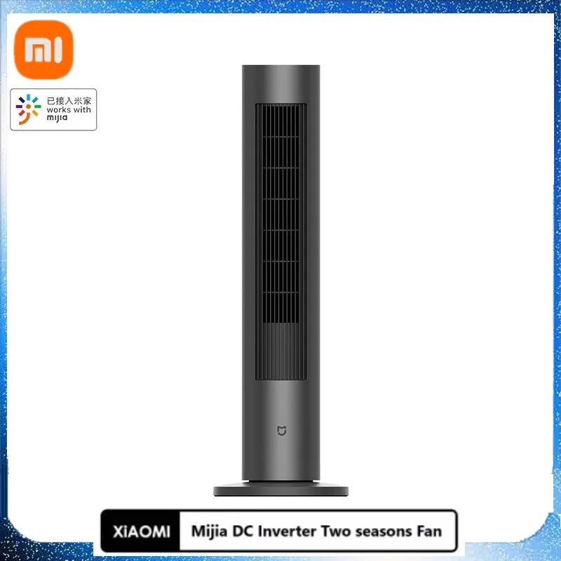 Xiaomi Mijia-家庭用インバーター,2シーズンファン,冬用暖房,2200W,150 °,広角,防寒着,アプリケーション制御,3秒で急速に制御