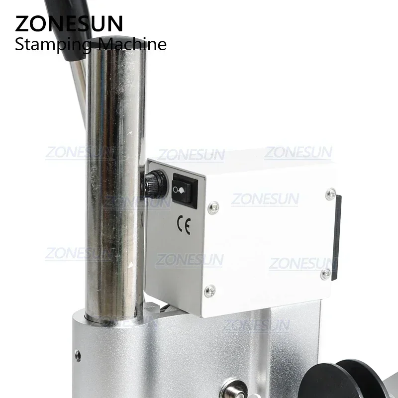 Hot Stamping Press Machine Manual Bronzing Embosser For PVC Card Leather Paper Wood hot stamping applicator kit