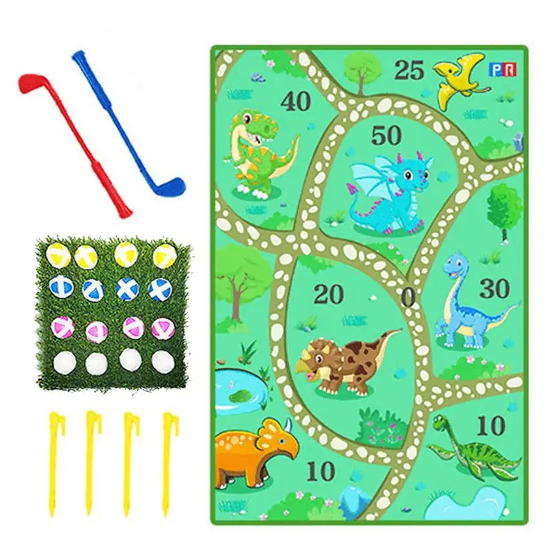 

Kids Golf Putting Game Interactive Golf Training Toy For Children Aged 3 Years Old Indoor Outdoor Sports Toy Includes 2 Clubs 16