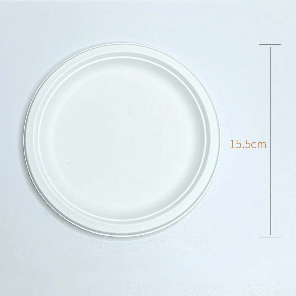 Eco-Friendly Disposable Paper Plates - 50100pcs for Parties  BBQs