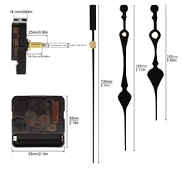 Wall Clock Mechanism Silent Quartz Movement Machine Wall Hands Silent Sweeping Second Movement with Pointer DIY Repair Part 2