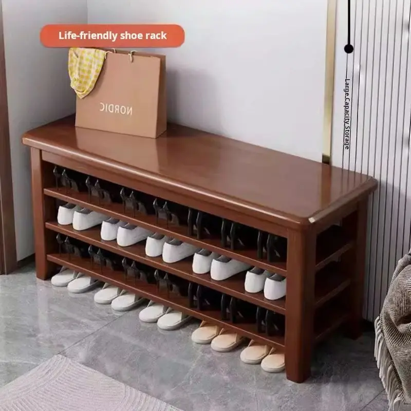 Karachi 60cm Shoe Cabinet Layer Shoe Rack Shelf With Fabric Cover