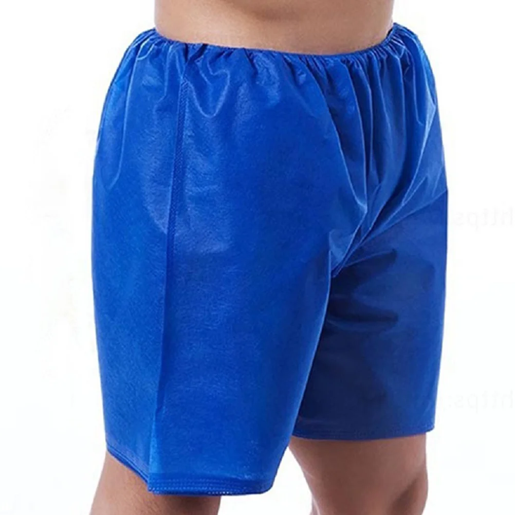 10 Pcs Urine Leakage Disposable Pants Man Men's Cargo Shorts for Non-woven Fabric Breathable One Time 5