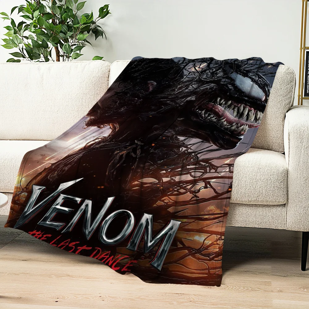V-Venom T-The L-Last D-DanceS Skicomfort Warm Soft Home Kids Lunch Blanket Suitable For Living Room Office Daily Travel Gifts 5