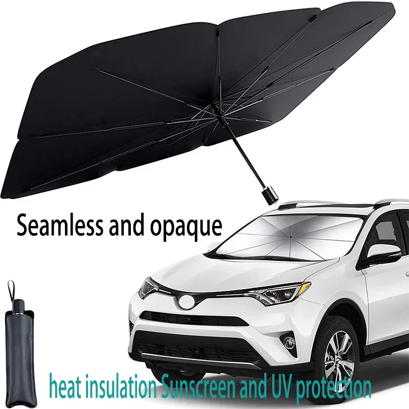 

Car sunshade umbrella Sunshade for the front windshield inside the car Sunscreen and thermal insulation Convenient storage