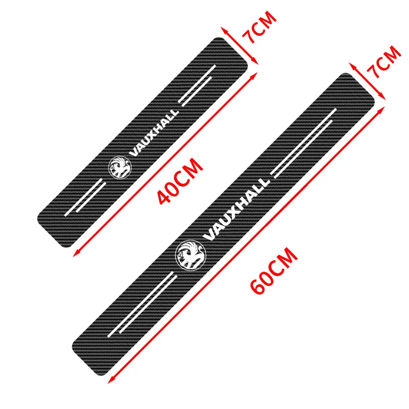 Universal Car Door Sill Plate Protector Stickers - Premium Auto Accessories