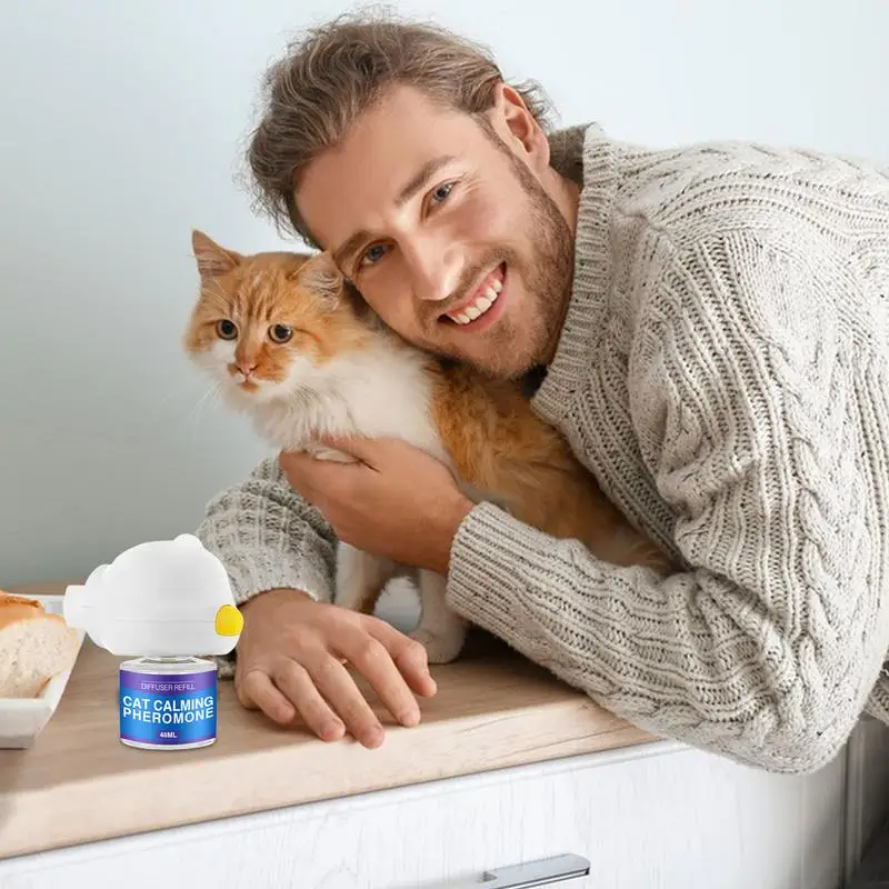 Calming Diffuser Comfort Natural Pheromone Diffuser Calming Pheromone Long Lasting For Cats, Dogs, Serenity