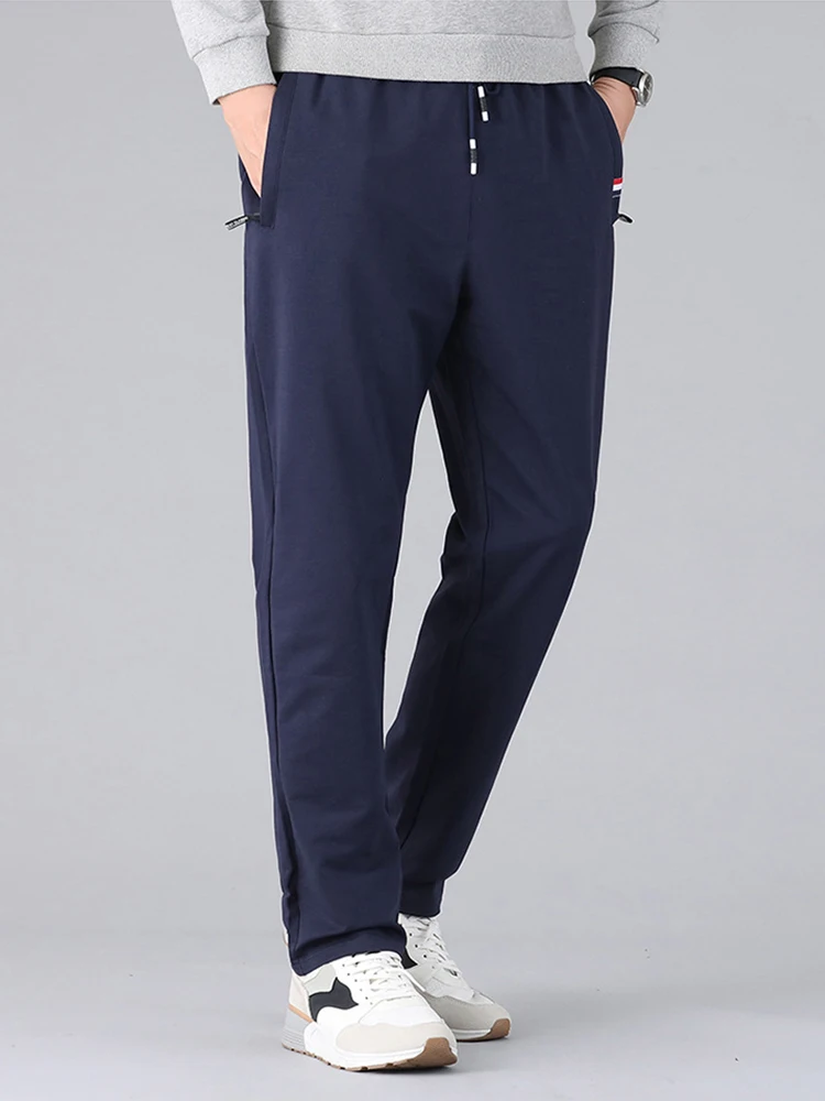 Sport Jogging Trousers Men Spring Autumn Sweatpants Fitness Gym Straight Cotton Track Pants Loose Joggers Plus Size 8XL