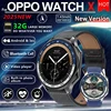 For OPPO Watch X Smart Watch Men Heart Rate Bluetooth Call 1.43" AMOLED 32G MP4 Music Video Playback 466*466 HD SmartWatch Man 1