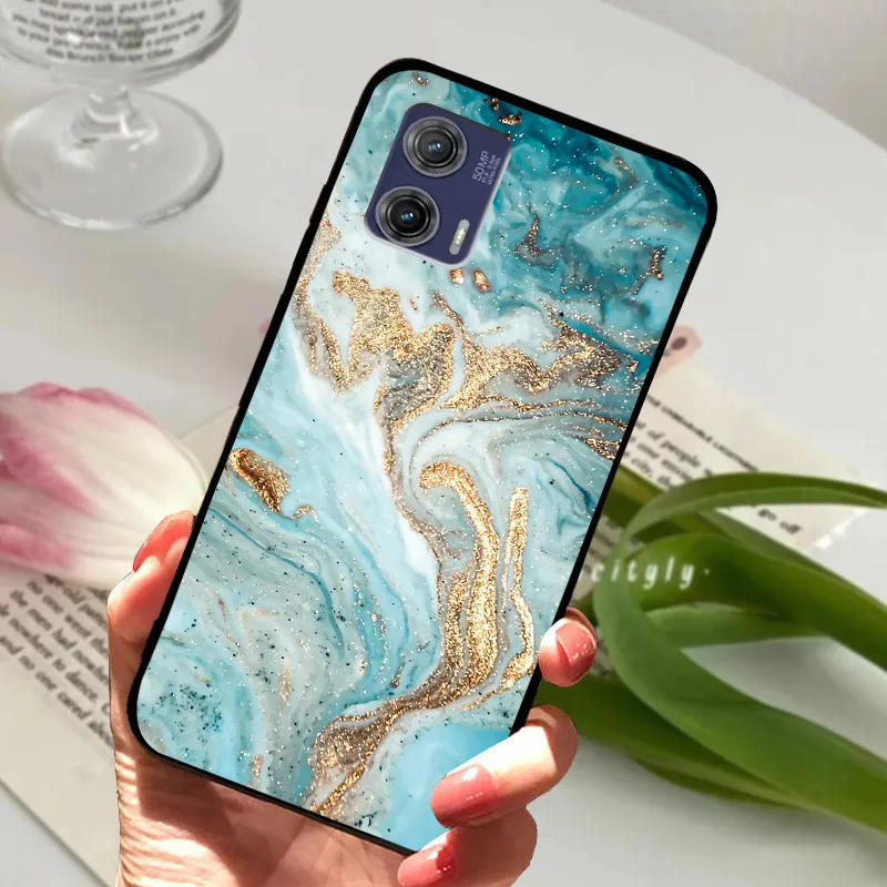 Animal Painted Soft Silicone Phone Case - Stylish Protective Back Cover and Bumper for Motorola Edge 50 Fusion