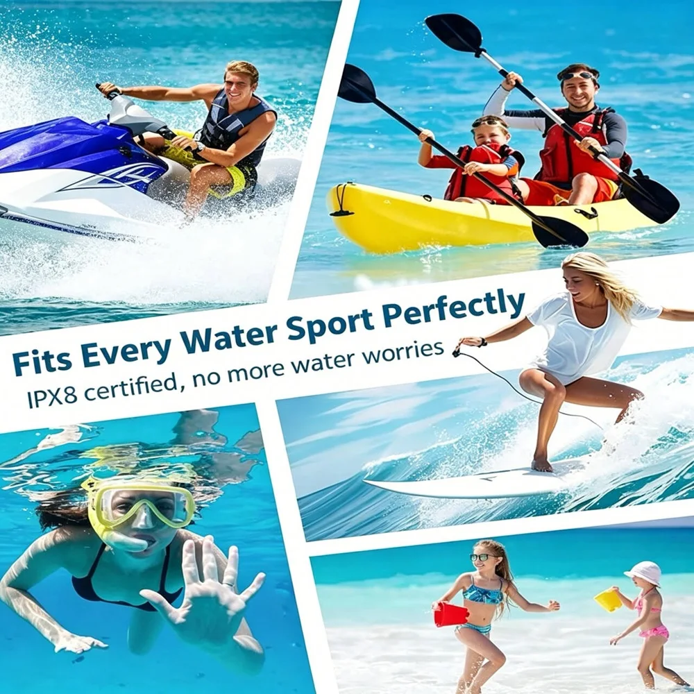 Waterproof Universal Phone Pouch for Water Sports and Outdoor Activities