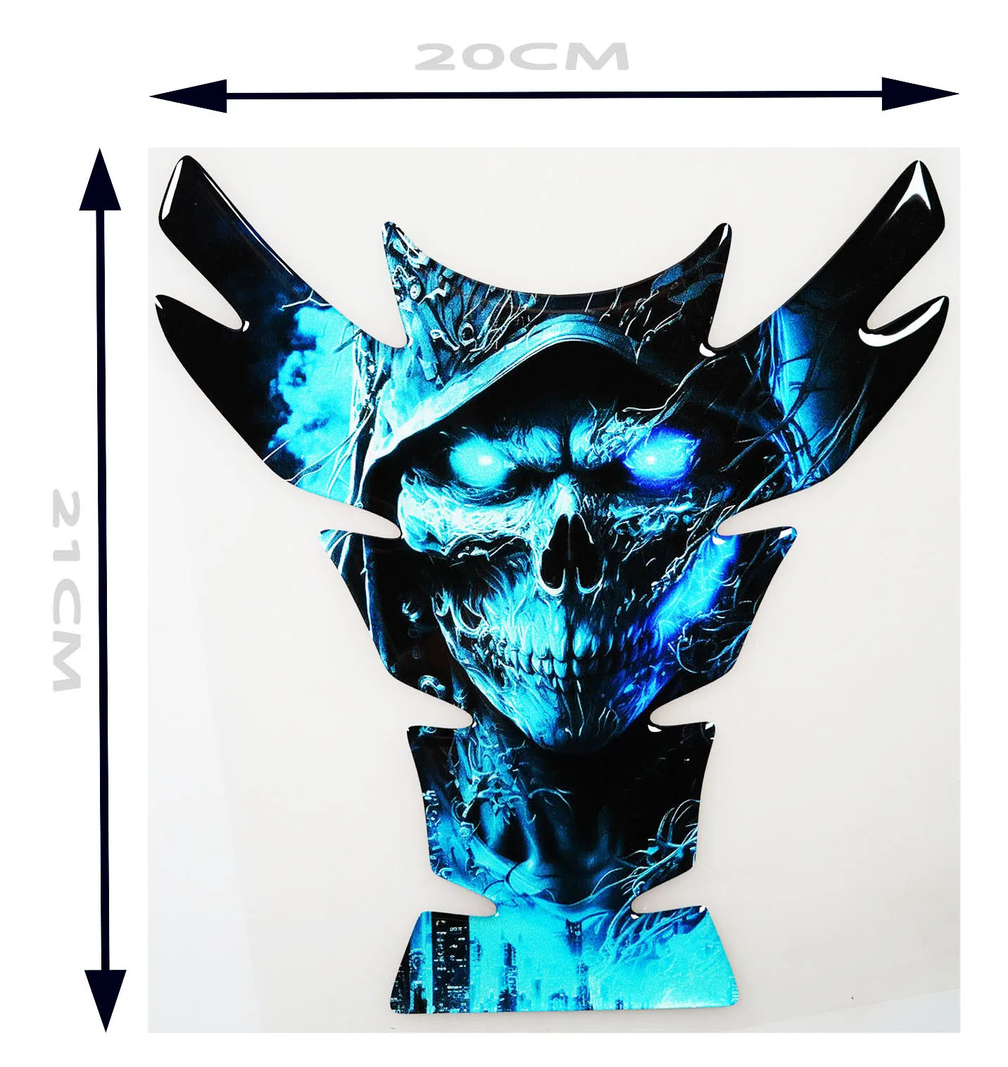 Gas Tank Protector Sticker Motorcycle Universal 3D Tankpad Oil Gas Protector for SUZUKI YAMAHA