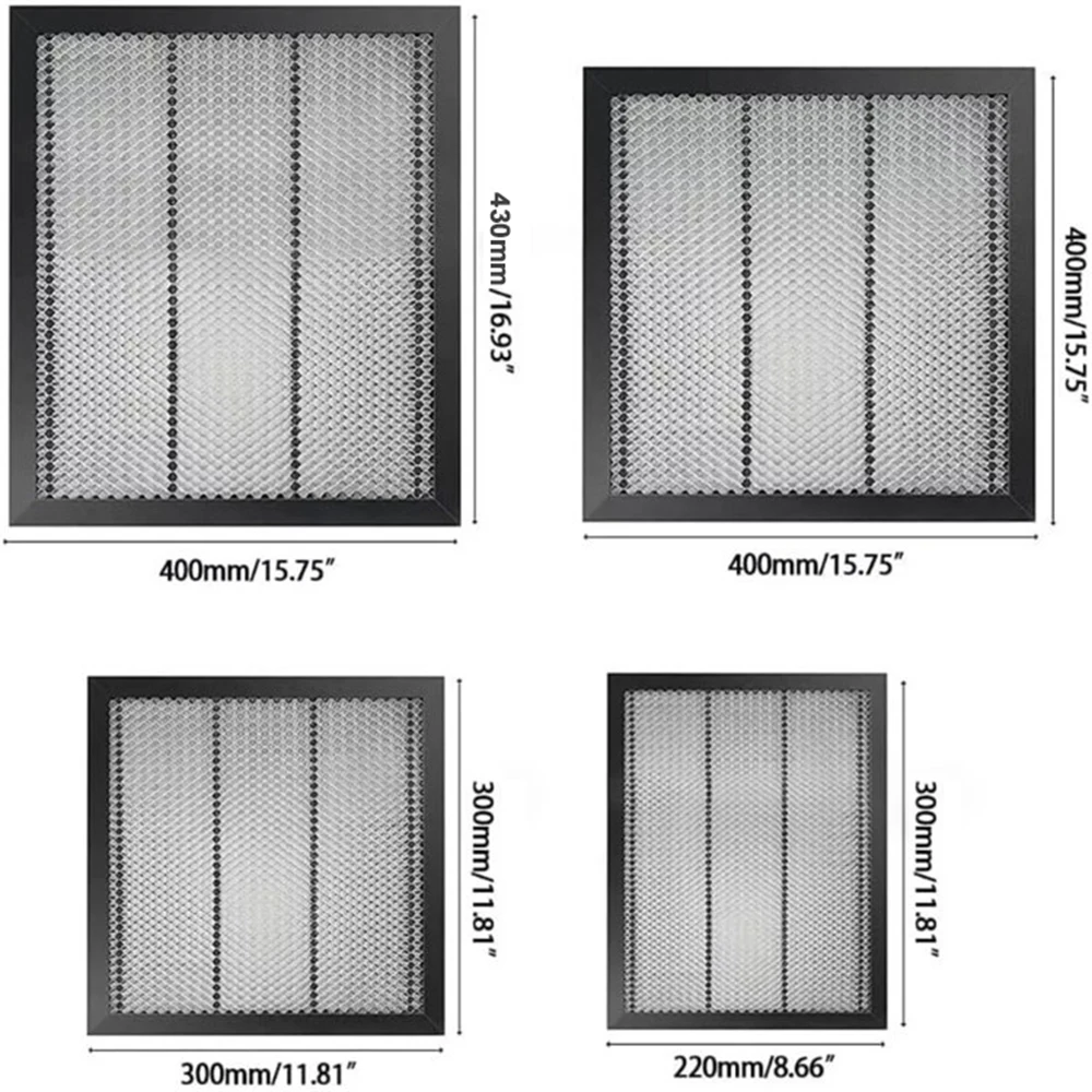 

Honeycomb Panel Bed Laser Honeycomb Working Table For CO2 Laser Engraver Cutting Machine CNC Laser Parts