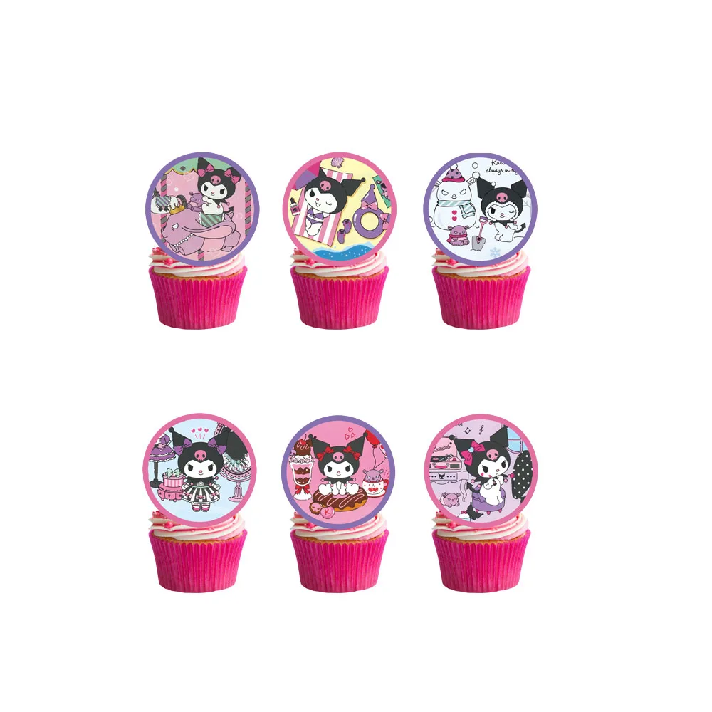 cupcake topper-24pcs