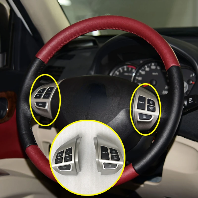 For Mitsubishi Pajero Sport Asx Outlander Ex Original Multi-Function Steering Wheel Button Modified Cruise Control Volume Switch