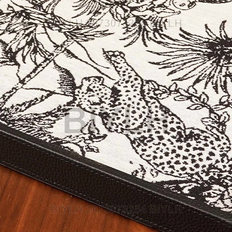 40X30cm Nordic Style Leather Tray Decorative Ornaments for Household Entrance Cabinets Home Living Room Decoration Storage Tray 4