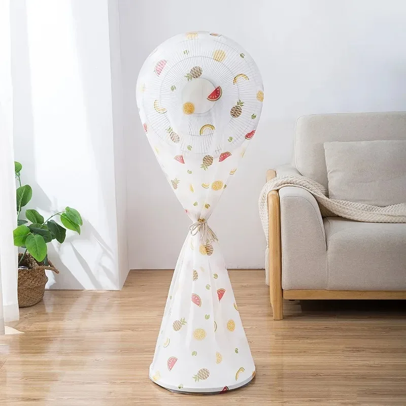 Pedestal Fan Full Package Safety Cap Electric Fan Floor-standing Washable Protective Cover Waterproof Dust Covers 1-2Pcs Home dust cover fan cover