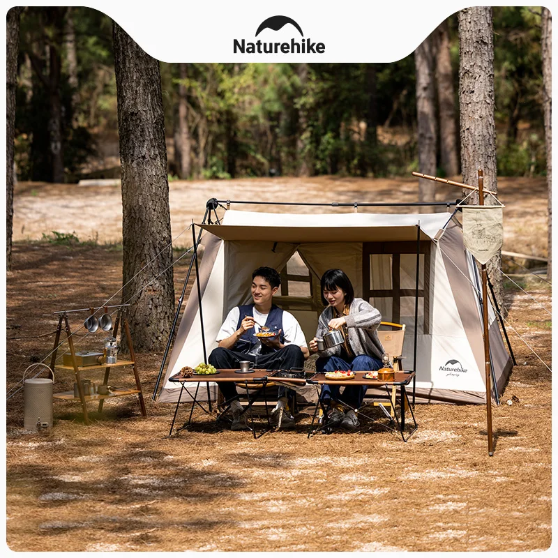 Naturehike A-Type Ridge Cotton Automatic Tent Outdoor Camping Cabin Tent