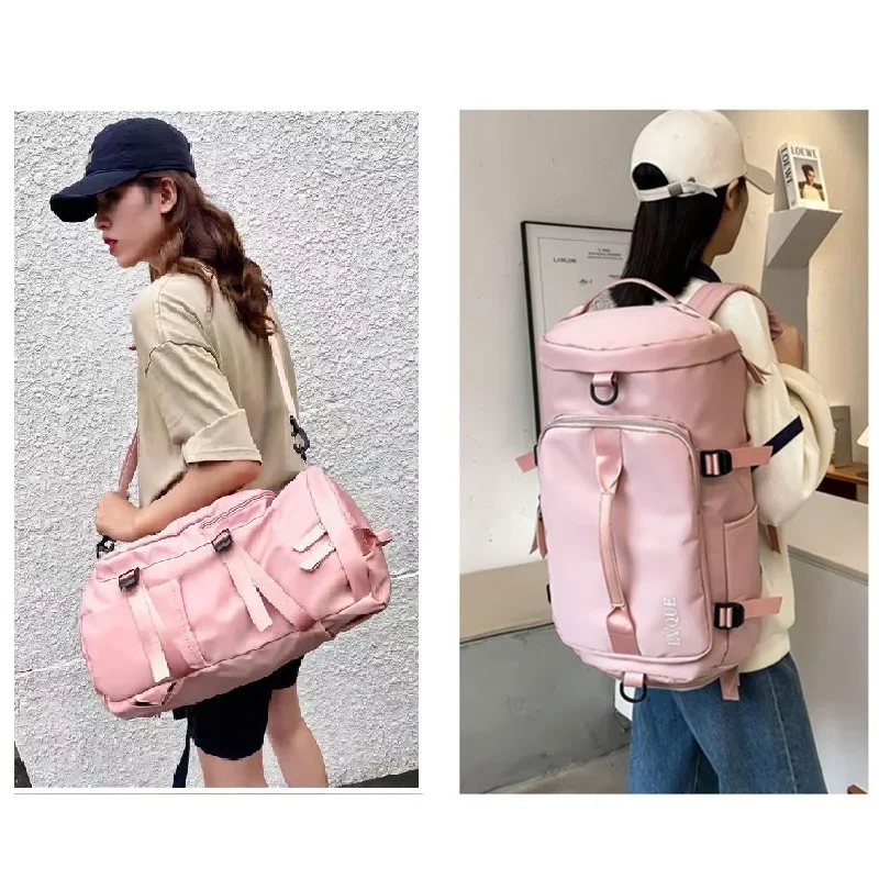 Large Capacity Backpack Travel Sports Gym Bag Ladies Yoga Luggage Bags Multifunction Crossbody Waterproof Hand Luggage Package 5