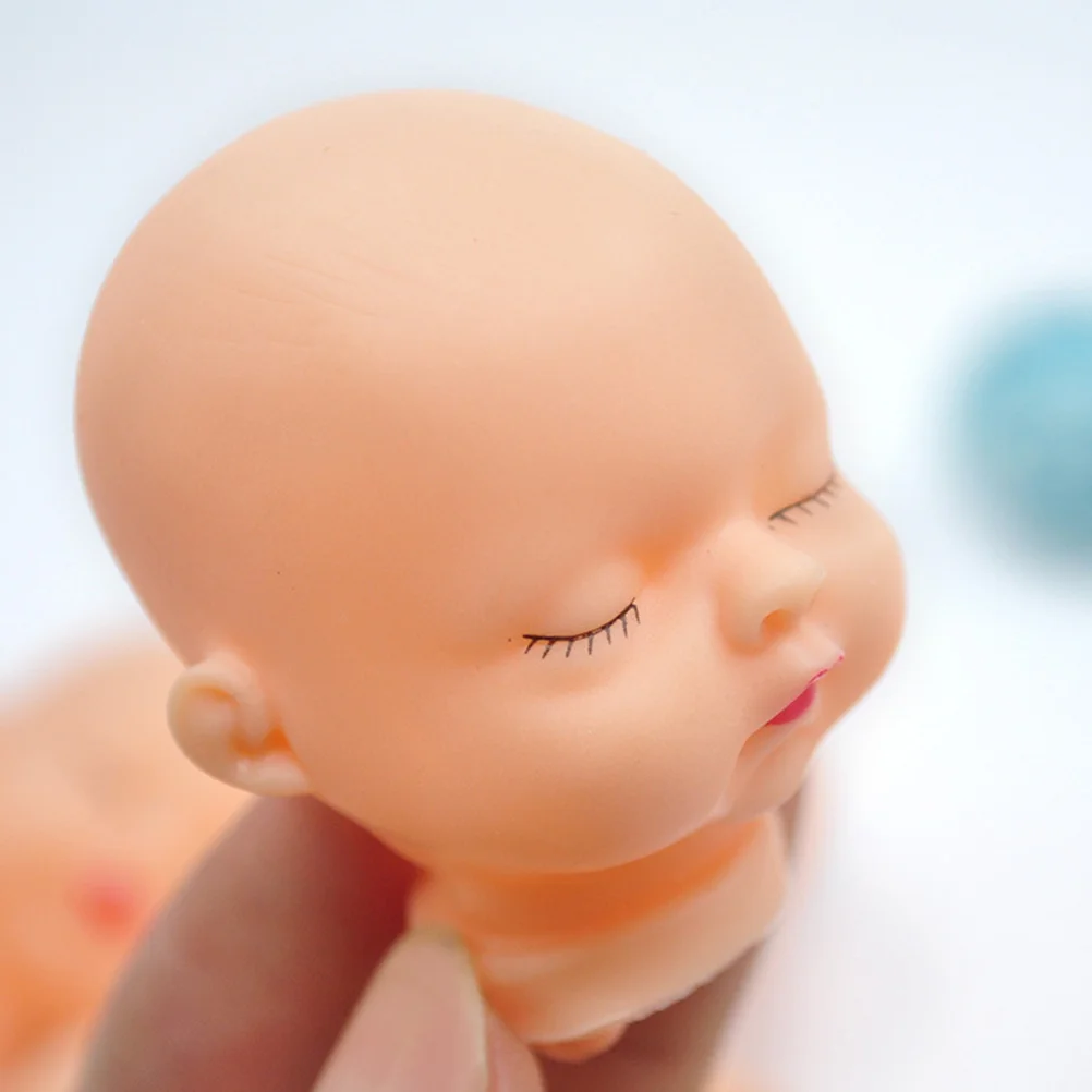미니 잠자는 머리 키체인, DIY 핸드 페인팅, 바디 파트 공예 헤드, 공예품 액세서리, 어린이 선물