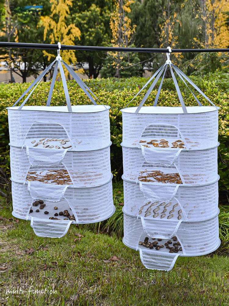 

Drying net, fly-proof cage, dried fish, dried vegetables, household folding drying clothes, drying goods, drying basket, balcony